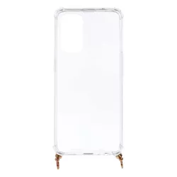 Funda Silicona Colgante Transparente  para Oppo Find X3 Lite