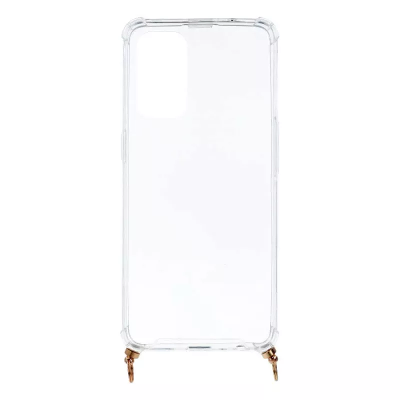 Funda Silicona Colgante Transparente  para Oppo Find X3 Lite