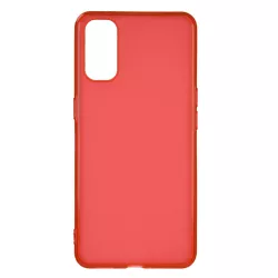 Funda Silicona lisa para Oppo Reno 4