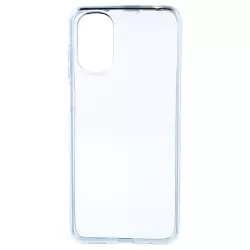 Funda Silicona transparente para Motorola Moto E32