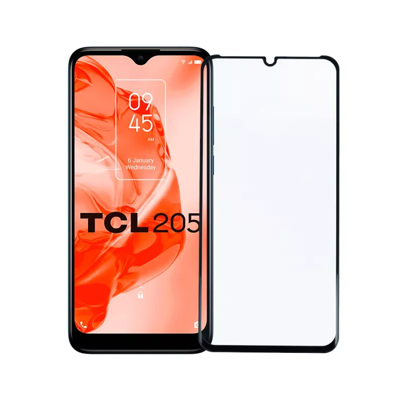 Cristal Templado Completo para TCL 205