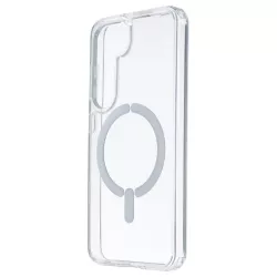 Funda Transparente Logo Compatible con Magsafe para Samsung Galaxy S23