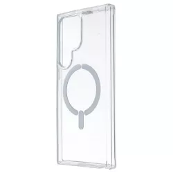 Funda Transparente Logo Compatible con Magsafe para Samsung Galaxy S23 Ultra