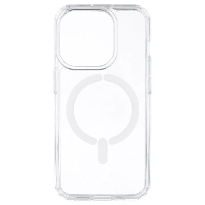 Funda Transparente Logo Compatible con Magsafe para iPhone 15 Pro Max