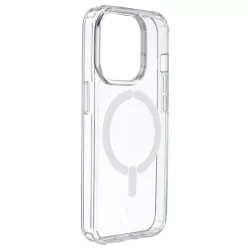 Funda Transparente Logo Compatible con Magsafe para iPhone 15 Pro Max