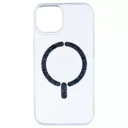 Funda Ring Glitter Compatible con Magsafe para iPhone 15 Plus