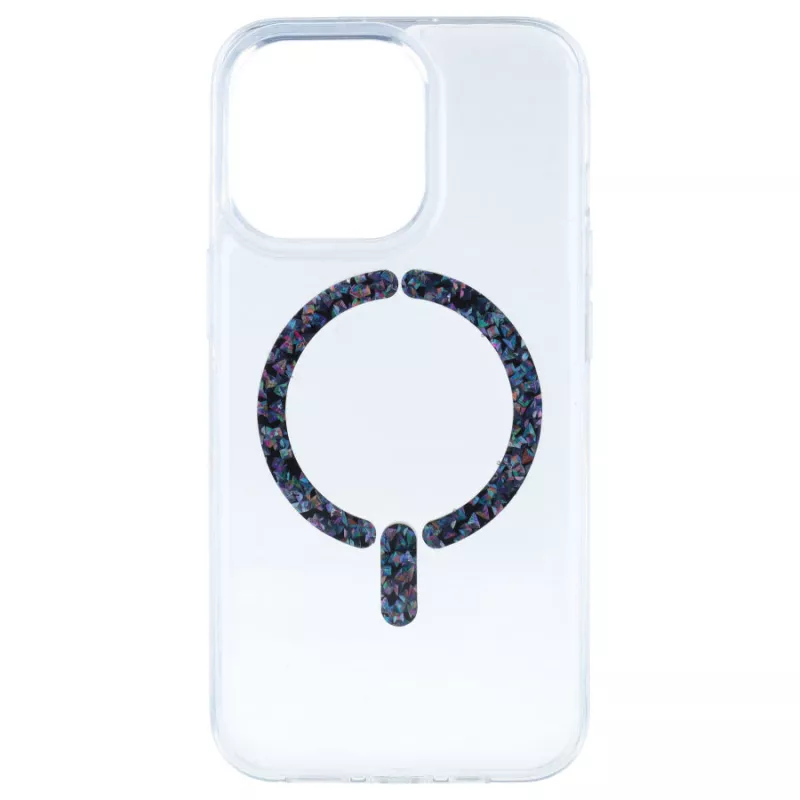 Funda Ring Glitter Compatible con Magsafe para iPhone 15 Pro Max