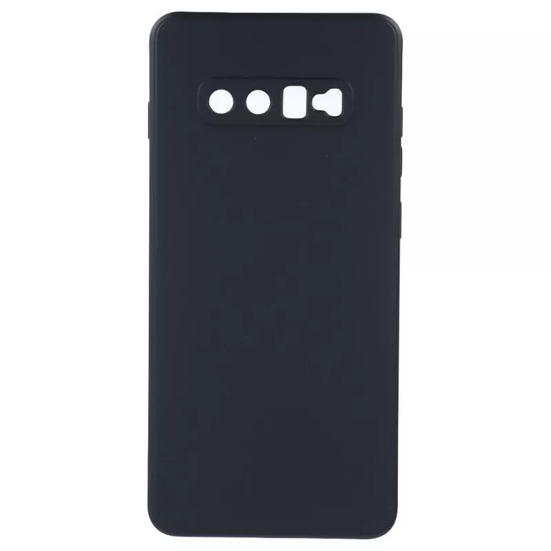 Funda Ultra suave con Cubre cámara para Samsung Galaxy S10 Plus