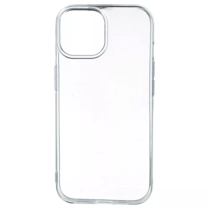 Funda Silicona Transparente para iPhone 15 Plus