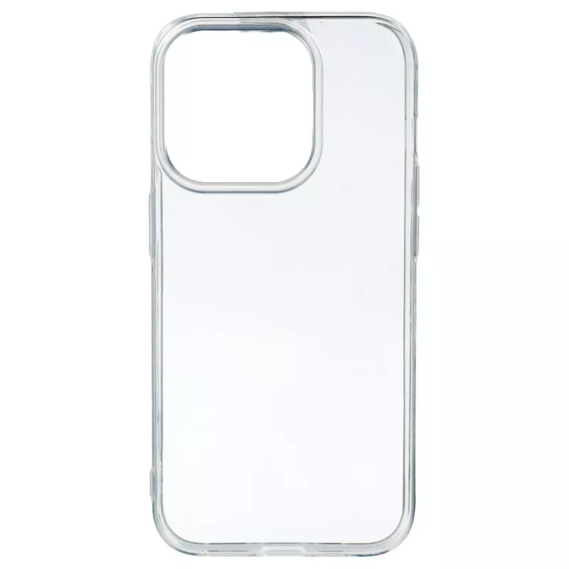 Funda Silicona Transparente para iPhone 15 Pro