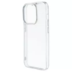 Funda Silicona Transparente para iPhone 15 Pro