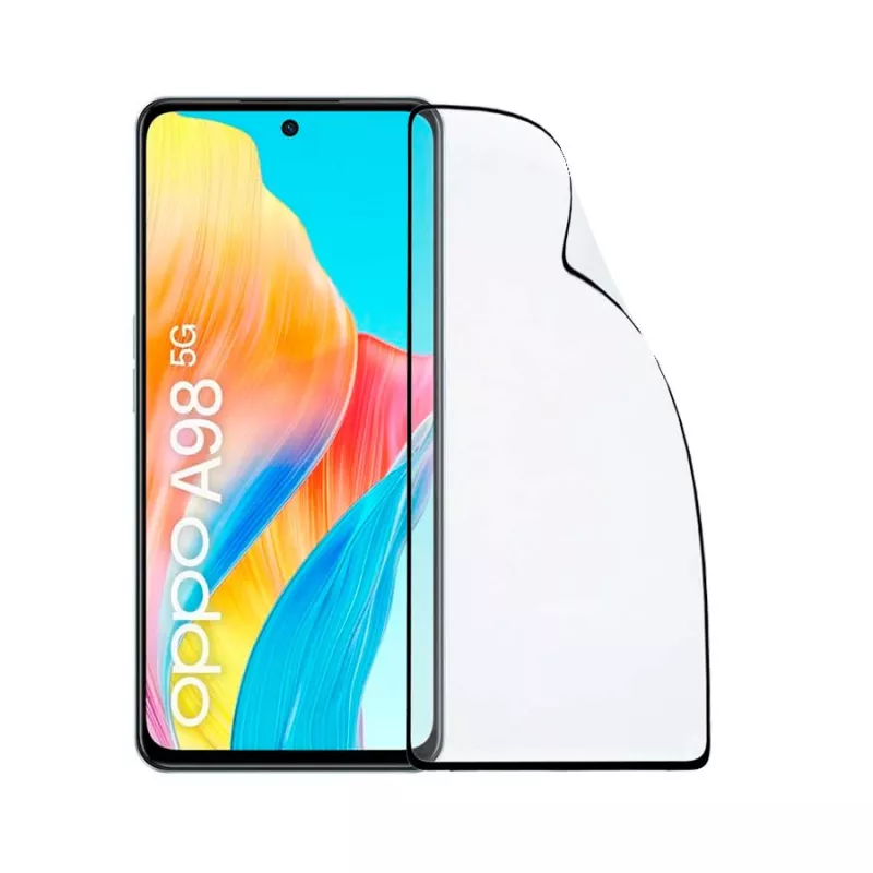 Cristal Templado Completo Irrompible para Oppo A98 5G