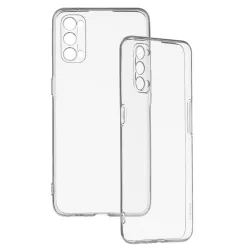 Funda Silicona Transparente para Oppo Reno 4