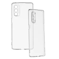 Funda Silicona Transparente para Oppo Reno 4 Pro