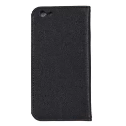 Funda Libro Multifuncional Negra para iPhone 6S