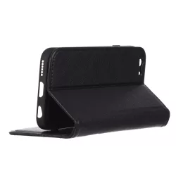 Funda Libro Multifuncional Negra para iPhone 6