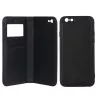 Funda Libro Multifuncional Negra para iPhone 6