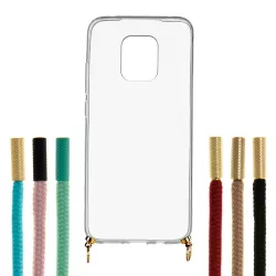 Funda Silicona Colgante Transparente para Xiaomi Redmi 10X 5G