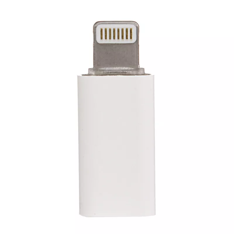 Adaptador Lightning -  Tipo C Blanco