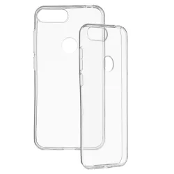 Funda Silicona Transparente para Alcatel 1S 2019