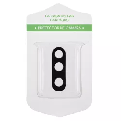 Protector de Cámara Metalizado para Samsung Galaxy A20s Negro