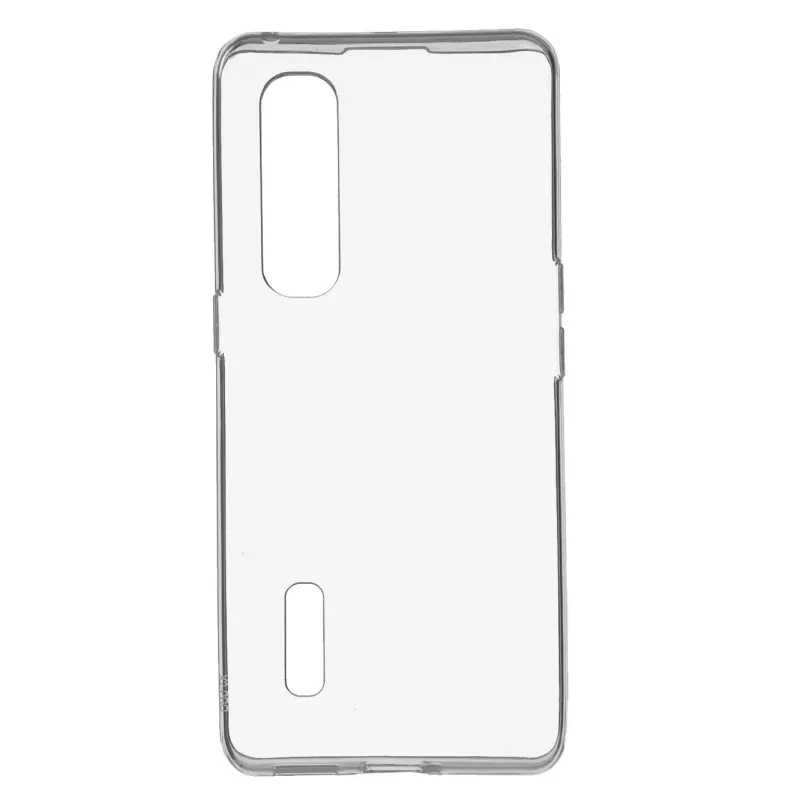 Funda Silicona Transparente para Oppo Find X2 Pro