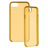 Funda Clear Amarilla para iPhone SE