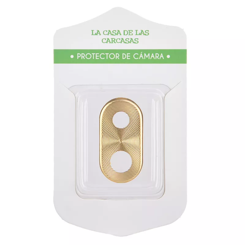 Protector de Cámara Metálico para iPhone 8 Plus Oro