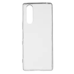 Funda Silicona transparente para Sony Xperia 5