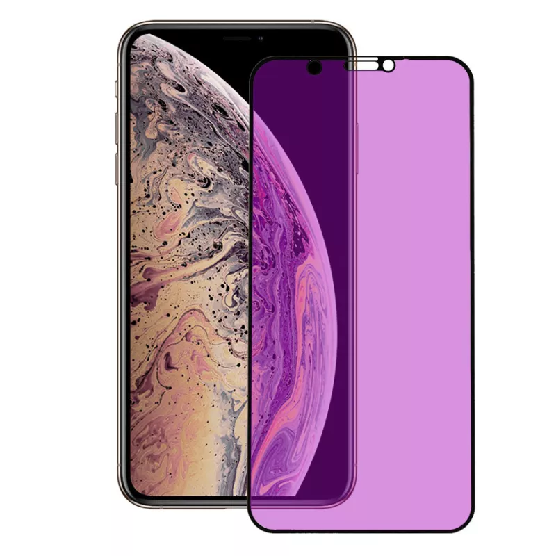 Cristal Templado Completo Anti Blue-Ray  para iPhone XS