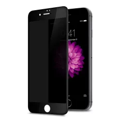 Cristal Templado Completo Antiespía Transparente para iPhone 6S Plus
