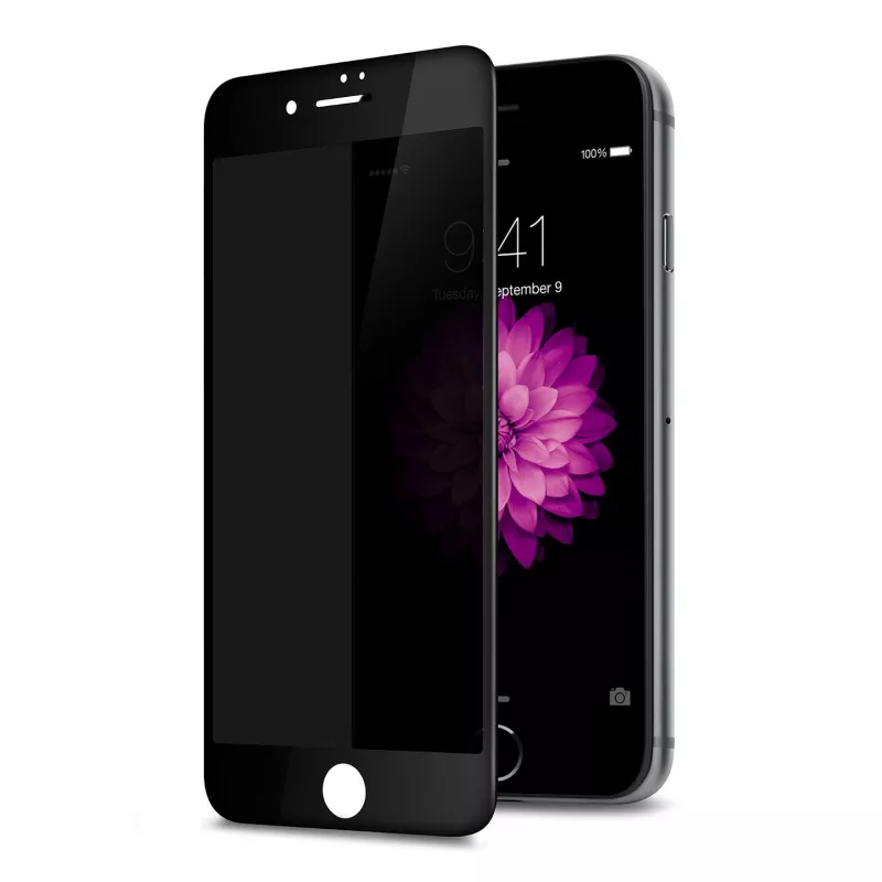 Cristal Templado Completo Antiespía Transparente para iPhone 6S Plus