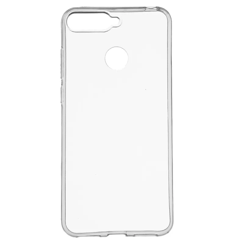 Funda Silicona Transparente Huawei Y6 2018