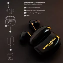 Auriculares Inalámbricos - Kings League Oficial