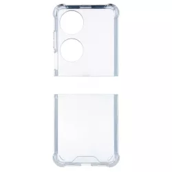 Funda Silicona transparente para Huawei P50 Pocket