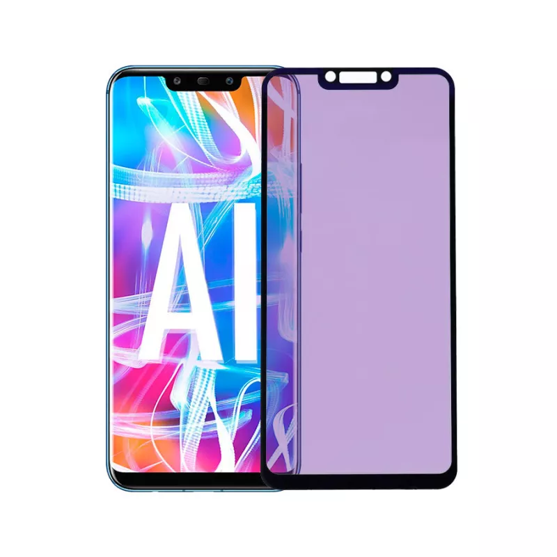 Cristal Templado Completo Anti Blue-Ray para Huawei Mate 20 Lite