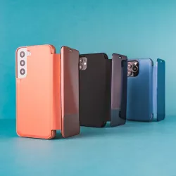 Funda Libro Espejo Plata para Huawei P Smart 2021