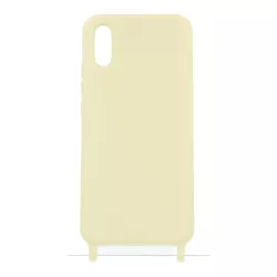 Funda Ultra suave colgante Amarilla Pastel para Xiaomi Redmi 9A