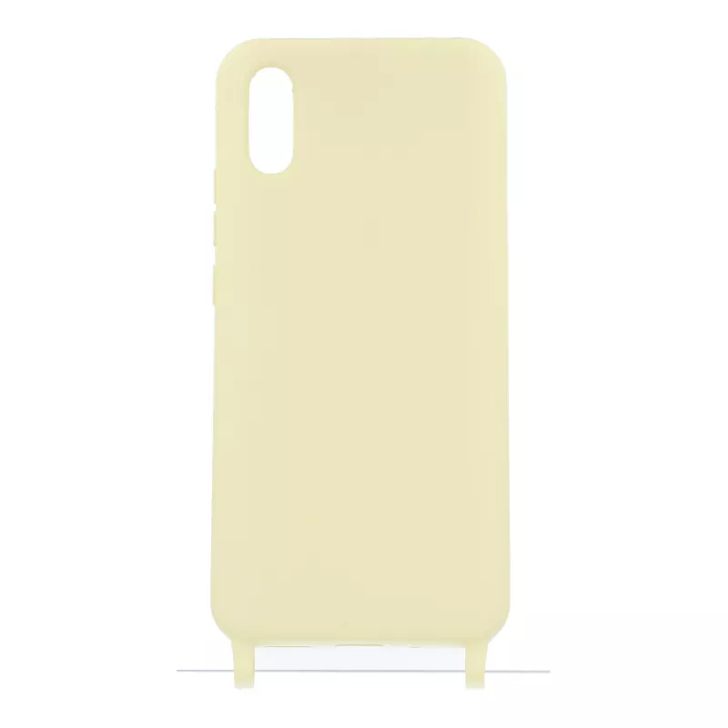 Funda Ultra suave colgante Amarilla Pastel para Xiaomi Redmi 9A