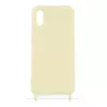 Funda Ultra suave colgante Amarilla Pastel para Xiaomi Redmi 9A