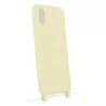 Funda Ultra suave colgante Amarilla Pastel para Xiaomi Redmi 9A