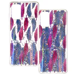 Funda Líquida Plumas para Samsung Galaxy A31