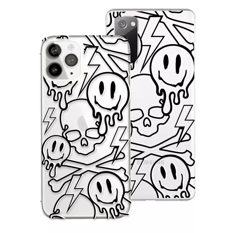 Funda Dibujo Estampado - Calaveras