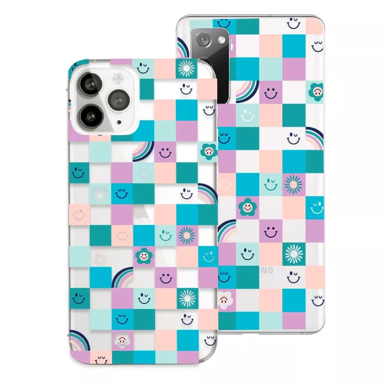 Funda Dibujo Estampado - Happy Face