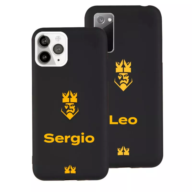 Funda Oficial Kings League Personalizada - Escudo Fondo Negro