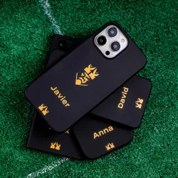 Funda Oficial Kings League Personalizada - Escudo Fondo Negro