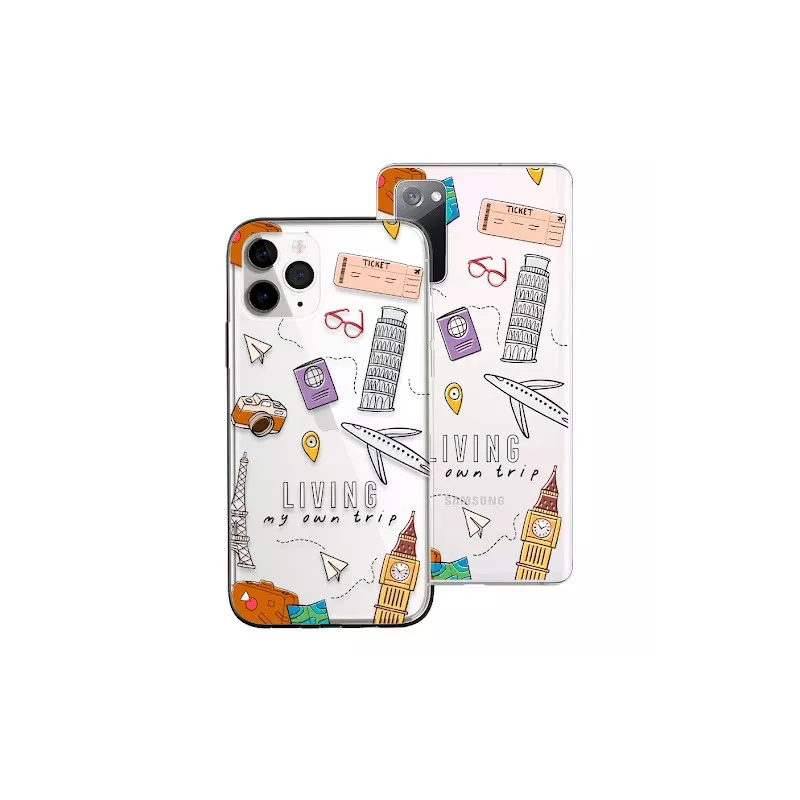 Funda Dibujo Estampado - Travel