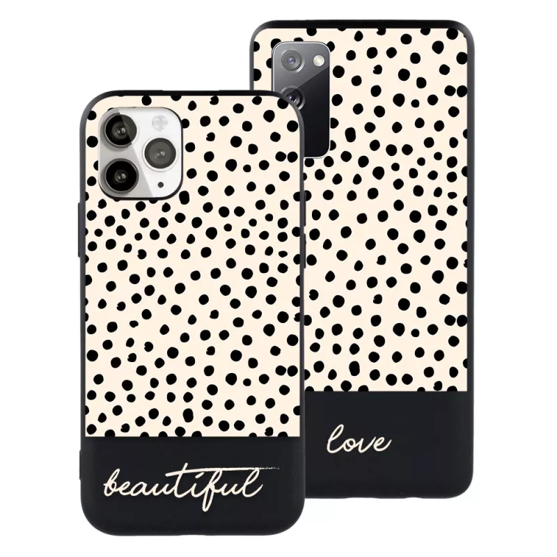 Funda Ultra Suave Dibujo Personalizado Estampado Manchitas