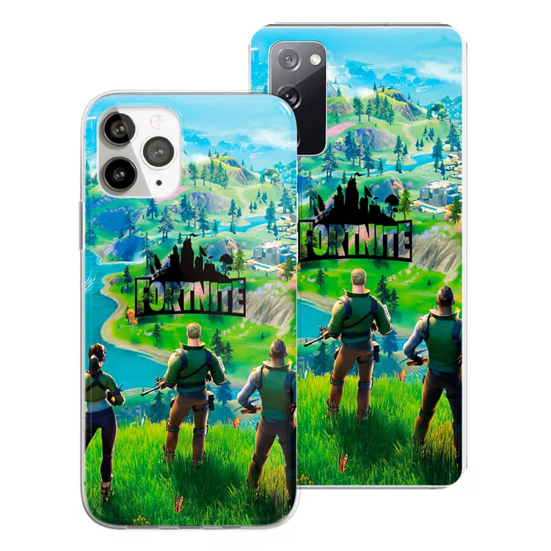 Funda Móvil Videojuego - Campo De Juego