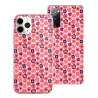 Funda Dibujo Estampado Floral Rosa Y Lila